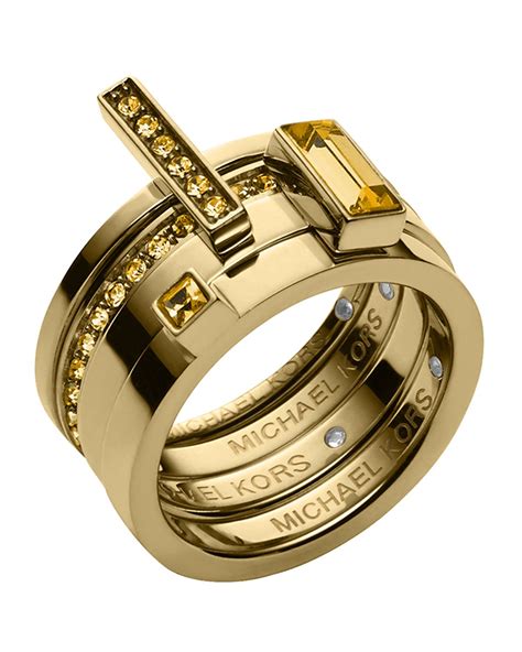 michael kors canada ring|Michael Kors stackable rings.